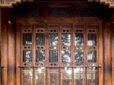 中國國粹木雕庭院設計