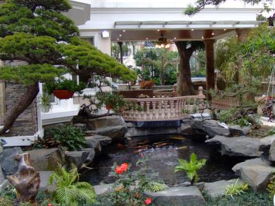 別墅庭院景觀設計魚池設計