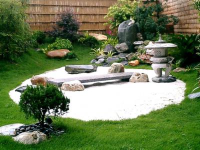 日式墅庭庭院花园设计元素