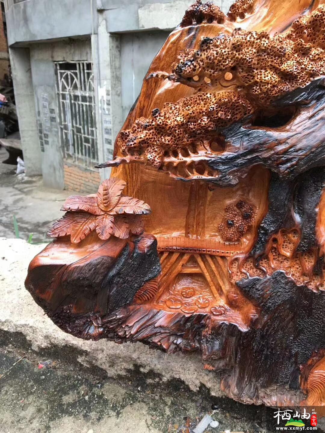 老挝黄花梨精品木雕