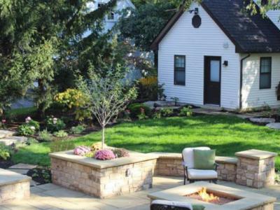 独栋别墅庭院设计装修风格简介