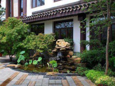 别墅庭院设计装修的两个关键点