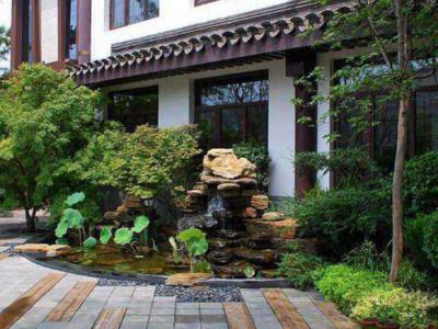 中式别墅花园设计讲究多