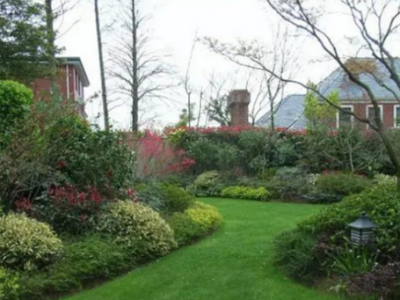 别墅庭院式绿化小区设计技巧