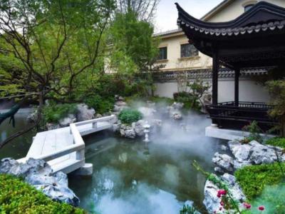 酒店宾馆景观设计中的水景设计