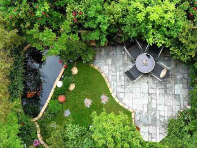 别墅花园设计如何设计花园的私密性