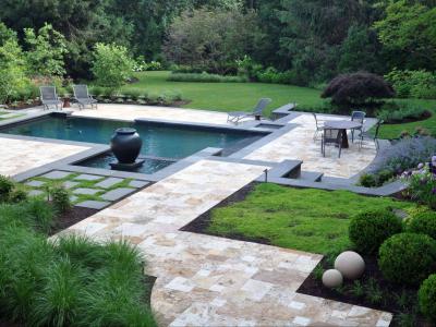 别墅花园水景设计的方法
